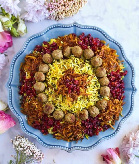 طرز تهیه کلم پلو شیرازی اصل