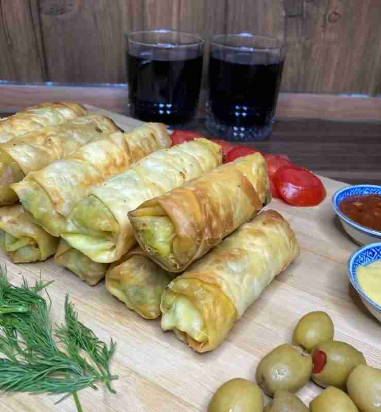 طرز تهیه اسپرینگ‌ رول سبزیجات